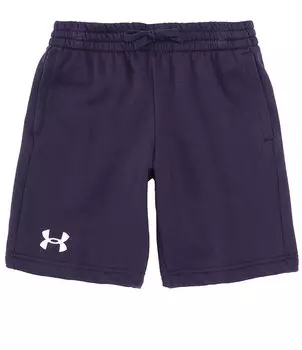 Флисовые шорты Under Armour Big Boys 8–20 Rival, синий
