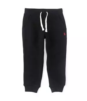 Флисовые спортивные брюки для мальчиков Polo Ralph Lauren Little Boys 2T-7, черный
