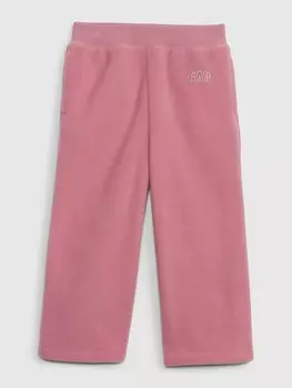 Флисовые спортивные штаны Gap, розовый