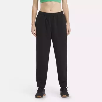 Флисовые спортивные штаны Lux Reebok, черный