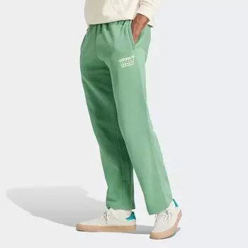 Флисовые тренировочные брюки adidas Originals, цвет preloved green