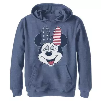 Флисовый бант с изображением Минни и американского флага Disney's Mickey Mouse & Friends для мальчиков 8–20 лет Disney