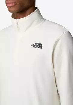 Флисовый джемпер 100 GLACIER 1/4 The North Face, кремовый