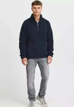 Флисовый джемпер BHMTOTTEN Blend, синий