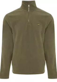 Флисовый джемпер BLADE Threadbare, оливковый