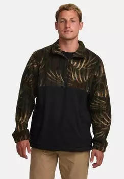 Флисовый джемпер BOUNDARY Billabong, зеленый