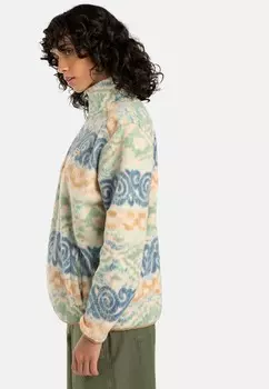 Флисовый джемпер BOUNDARY MOCK 3 Billabong, светло-зеленый