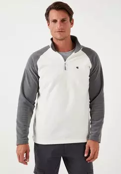 Флисовый джемпер Buratti, молочный