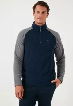 Флисовый джемпер Buratti, темно-синий