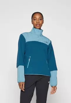 Флисовый джемпер CRAGMONT FLEECE 1/4 SNAP The North Face, бирюзовый