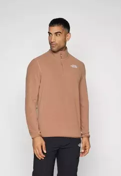 Флисовый джемпер GLACIER 1/4 ZIP The North Face, бежевый