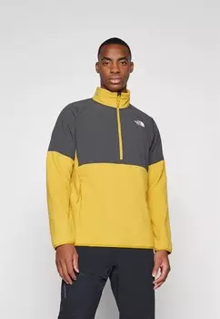 Флисовый джемпер GLACIER HEAVYWEIGHT 1/2 ZIP The North Face, желтый