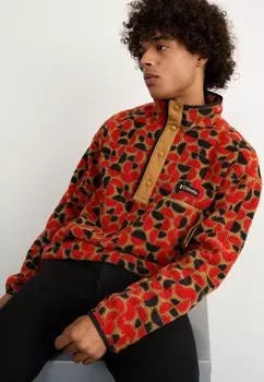 Флисовый джемпер HELVETIA II PRINTED HALF SNAP Columbia, красный
