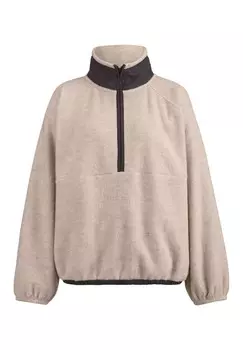 Флисовый джемпер hessnatur, бежевый