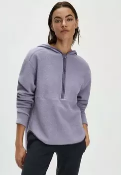 Флисовый джемпер hessnatur, фиолетовый