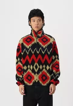 Флисовый джемпер JORIKAT HALF ZIP UNISEX Jack & Jones, черный