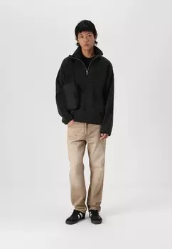 Флисовый джемпер JORROXBURY TEDDY HIGH NECK Jack & Jones, черный