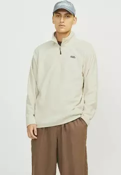 Флисовый джемпер LOGO Jack & Jones, кремовый