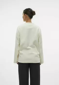 Флисовый джемпер MAMALICIOUS, бежевый