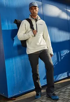 Флисовый джемпер Norrna WARM HALFZIP, кремовый