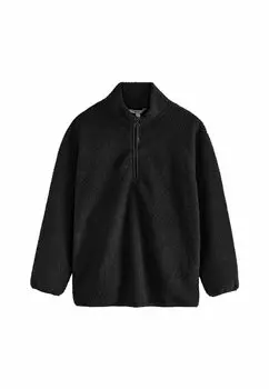 Флисовый джемпер OUTDOOR BORG QUARTER ZIP Next, черный