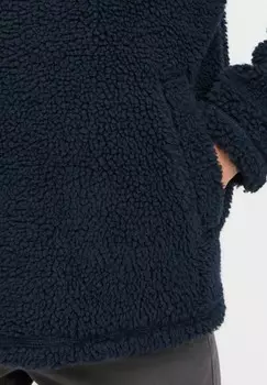 Флисовый джемпер OXTOLIRONE TEDDY Oxmo, темно-синий