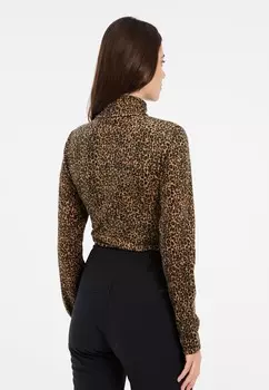 Флисовый джемпер Protest, коричневый