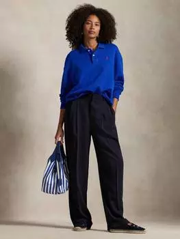 Флисовый джемпер Ralph Lauren, синий