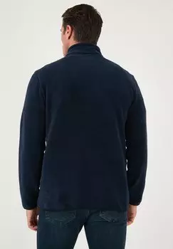 Флисовый джемпер REGULAR FIT Buratti, темно-синий