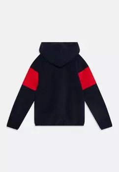 Флисовый джемпер RETRO SPORT HOODIE CONTRAST LARGE LOGO UNISEX Champion, темно-синий