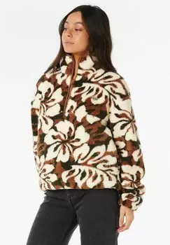 Флисовый джемпер Rip Curl, коричневый