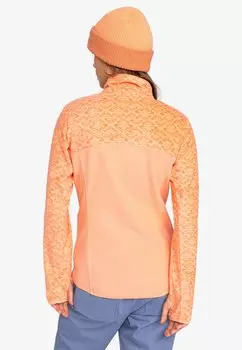 Флисовый джемпер SAYNA HALF ZIP Roxy, оранжевый