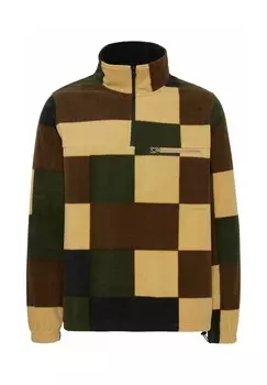 Флисовый джемпер Solid, коричневый