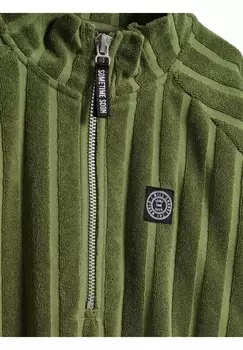 Флисовый джемпер Sometime Soon, оливковый