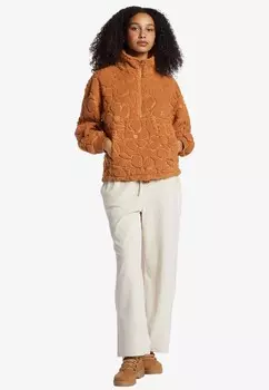 Флисовый джемпер TIME OFF Billabong, бежевый