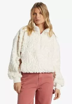 Флисовый джемпер TIME OFF Billabong, молочный