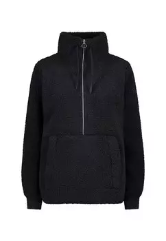 Флисовый джемпер WOMAN SWEAT CMP, черный