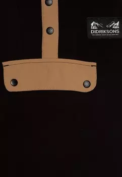 Флисовый джемпер YOKTO UNISEX Didriksons, черный