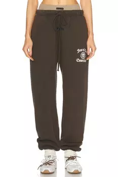 Флисовый Джоггеры Fear of God ESSENTIALS, коричневый