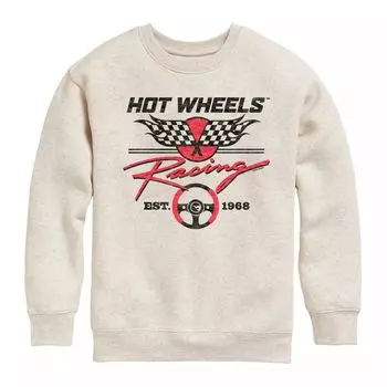 Флисовый флис Hot Wheels с клетчатым флагом для мальчиков 8–20 лет Licensed Character
