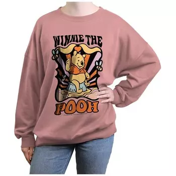 Флисовый флисовый постер с забавным плакатом Disney's Winnie The Pooh Juniors, цвет Desert Pink