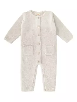 Флисовый комбинезон 7AM KIDS, белый