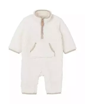 Флисовый комбинезон для маленьких девочек с половиной молнии Gerber, розовый