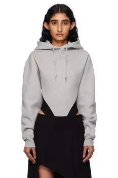 Флисовый комбинезон с капюшоном Mugler, мультиколор