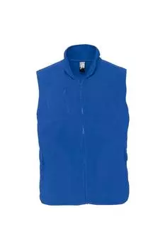 Флисовый комбинезон/жилет с защитой от таблеток Норвегии SOL'S, синий