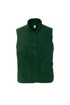 Флисовый комбинезон/жилет с защитой от таблеток Норвегии SOL'S, зеленый