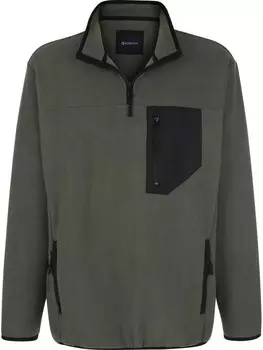 Флисовый пуловер BABISTA Fleece Sweatshirt BELLAZONTI, оливковый