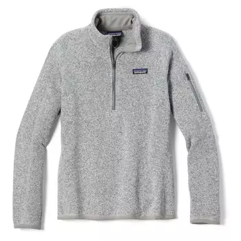 Флисовый пуловер Better Sweater с молнией в четверть — женский Patagonia, белый