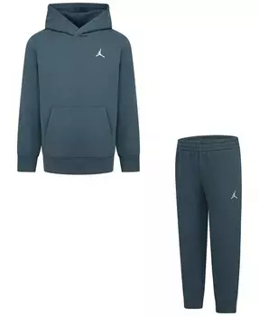 Флисовый пуловер Big Boys Brooklyn Jordan, черный