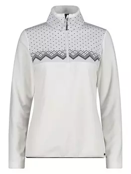 Флисовый пуловер CMP Fleece, белый